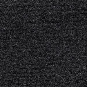 Sample of El Dorado Cutpile Carpet 80" Black Unlatexed