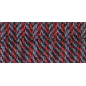 Basketweave Cloth Flame Red, D8479