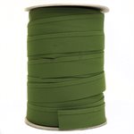 Recacril Acrylic Canvas Binding 1 1/4" One Side Folded Khaki Green DISCONTINUED