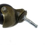Antique Hooded Spherical Ball Caster 2" w/ Grip Neck Stem DISCONTINUED