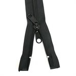 Coil Zipper #10 Separating 96" Black