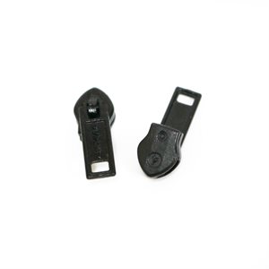 Coil Zipper #4.5 Single Pull Slides Black