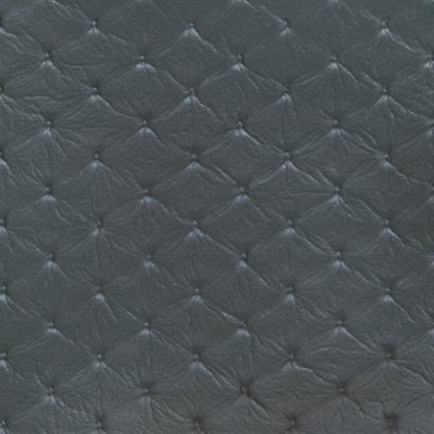 Sample of Seascape Marine Vinyl Diamond Tufted Gray