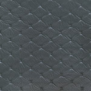 Sample of Seascape Marine Vinyl Diamond Tufted Gray