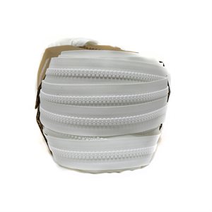 Marine Zipper Chain #10 White