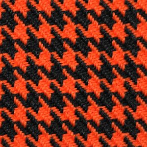 Sample of Nova Houndstooth Cloth Orange