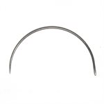 Curved Round Point Needle 5"