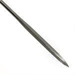 Straight Single 3 Square Point Needle 16"