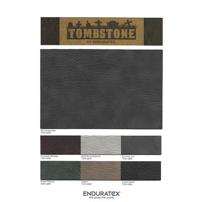 Enduratex Tombstone Contract Vinyl Sample Card