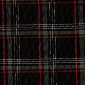 Sample of Trophee Plaid Cloth Red