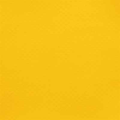Sample of Vinyl Coated Polyester 18oz Yellow
