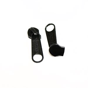Coil Zipper #8 Single Pull Slides Black